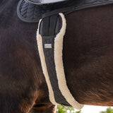 Moon Shaped Long Horse Girth with Soft Teddy Fleece
