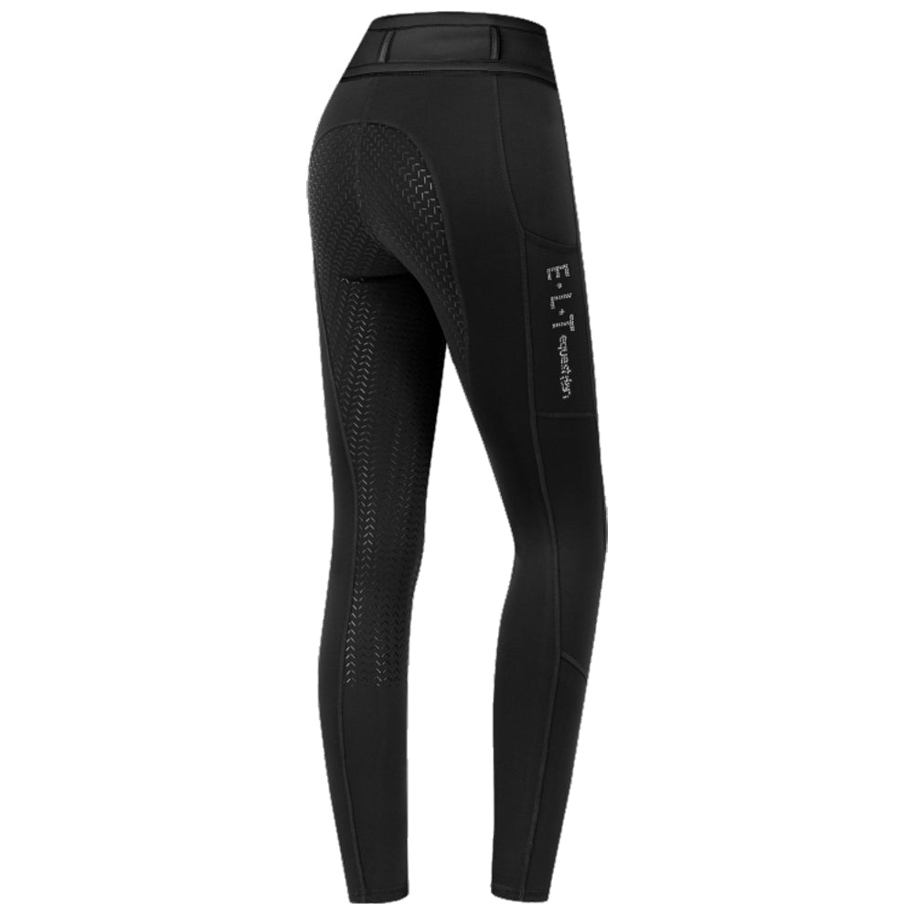 Leggings da Equitazione Ella Glam con Grip Silicone