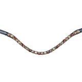 Waldhausen X-Line Goldheart Trense Anatomisch Messing Leder