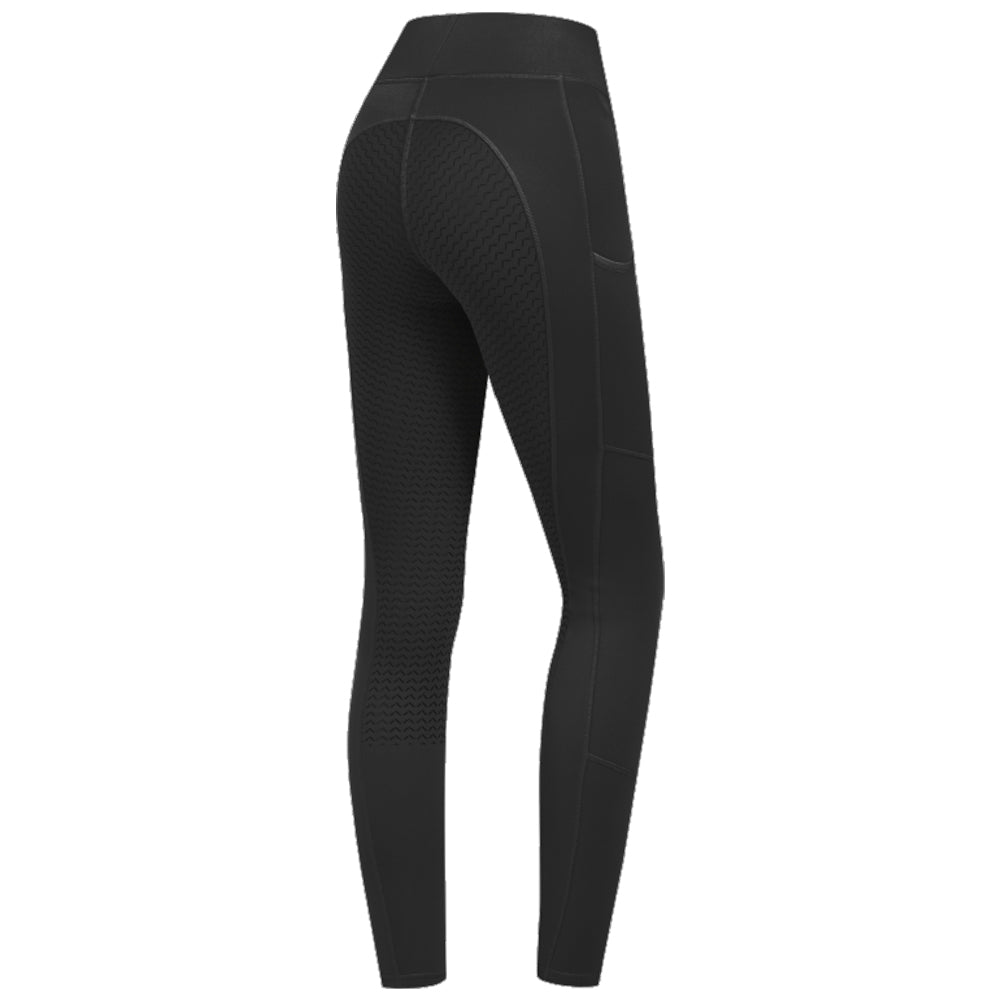 Thermo Reitleggings Ella mit Silikon Vollbesatz