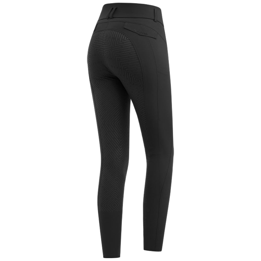 Reithose Comfort Ride Glam Hochbund Silikon Elegant