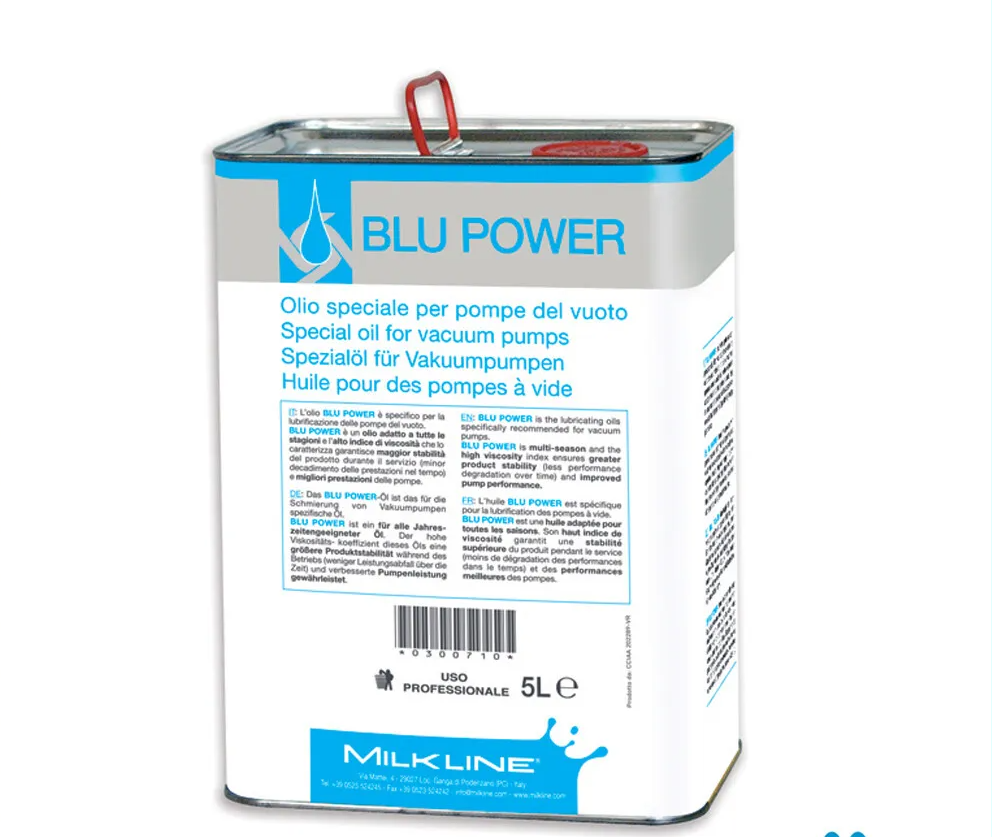 Olio per mungitrici per pompe Blue Power