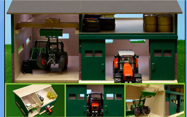 Laboratorio della fattoria dei giocattoli Kids Globe 1:32 - 610816