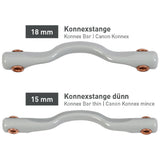 Beris Ring Konnex Thin Loose Snaffle mit 7,5cm