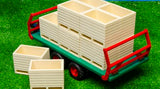 Kids Globe Farming - Set di scatole per patate in legno da 6 pezzi