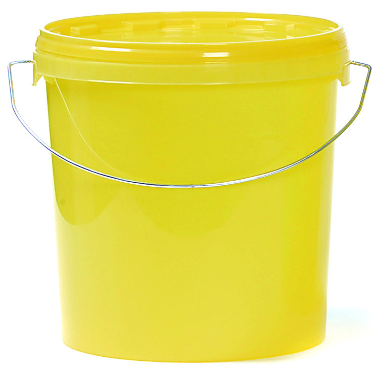 Secchio Con StriZZAcervelli Jantex Giallo 20L – Kit PulisCina Con Manico (480x280x350mm)