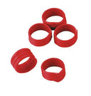 Spiral Rings, for Poultry Legs, Multicolor, Plastic