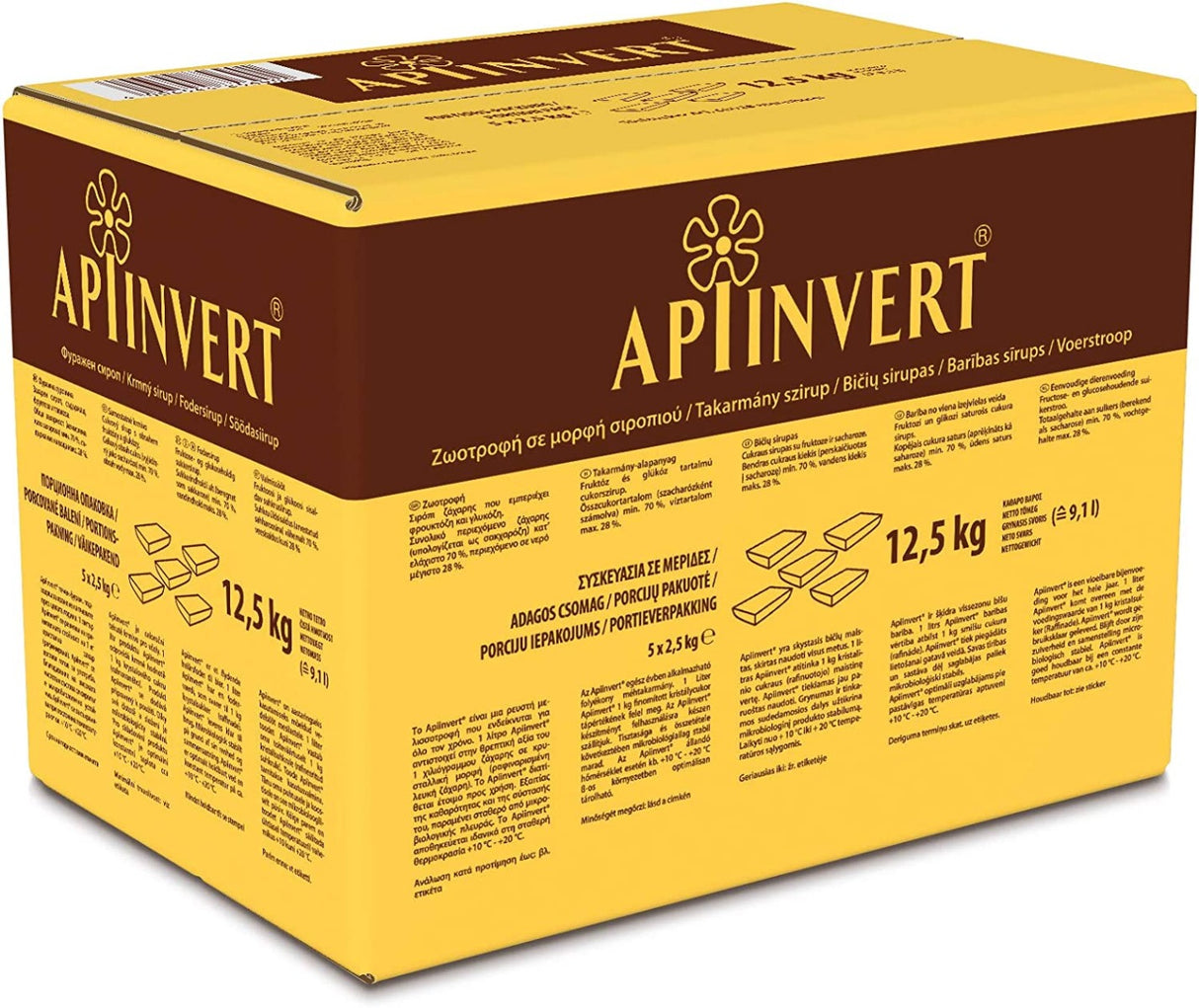 Mangime per api Apiinvert 12,5 kg, 16 kg e 28 kg