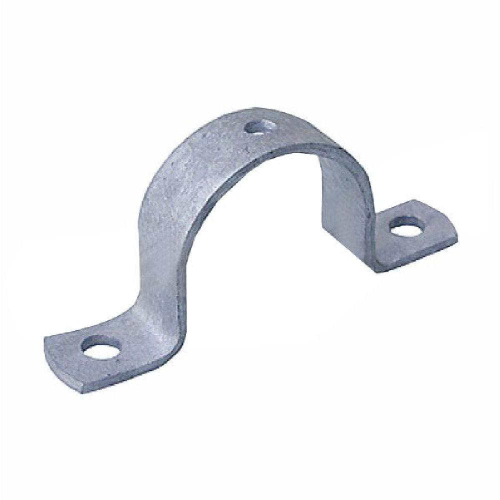 Anti-rotation bridge bracket galvanized sheet metal for pole