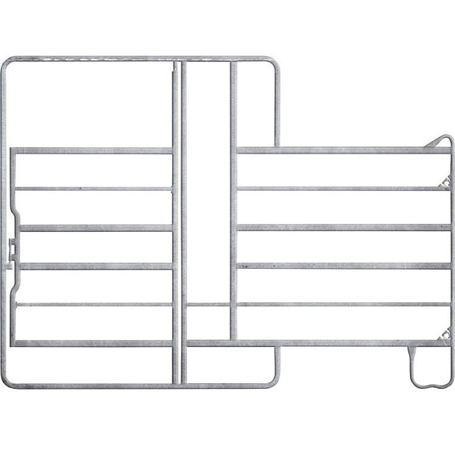 Pannello Con Cancello E Alimentazione Frontale Per Cavalli