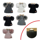 Cappelli Cappello Donna + 2 Pom Pom