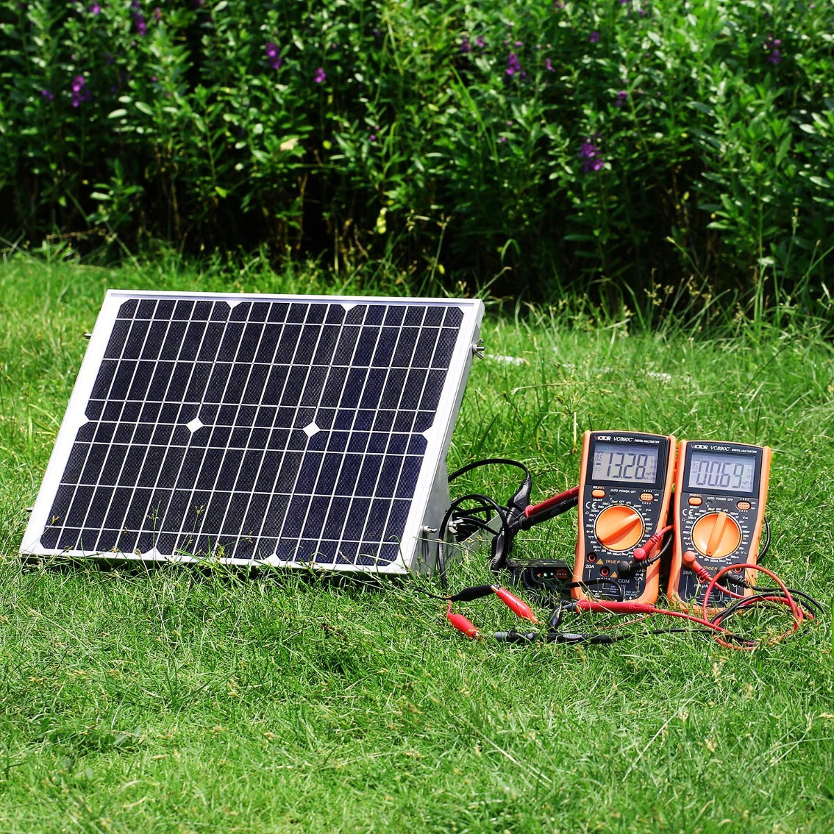 Solar-Akku-Set für Hühnertür