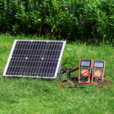 Solar-Akku-Set für Hühnertür