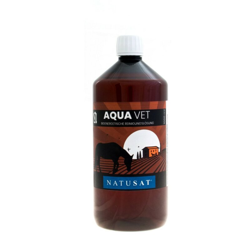 Natusat Aqua Plus Base Concentrata Liquido Soluzione Nutrizionale per Cavalli 1L